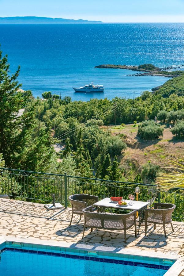 Villa Sandy Sívota エクステリア 写真