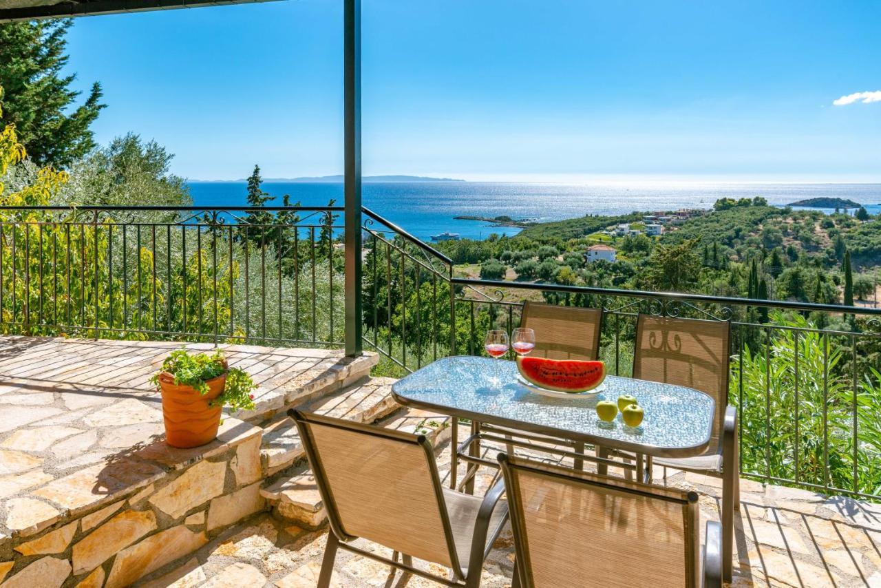 Villa Sandy Sívota エクステリア 写真